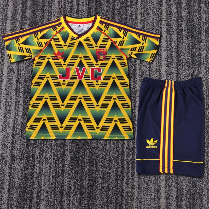 91-93 Arsenal away Kids Retro kit