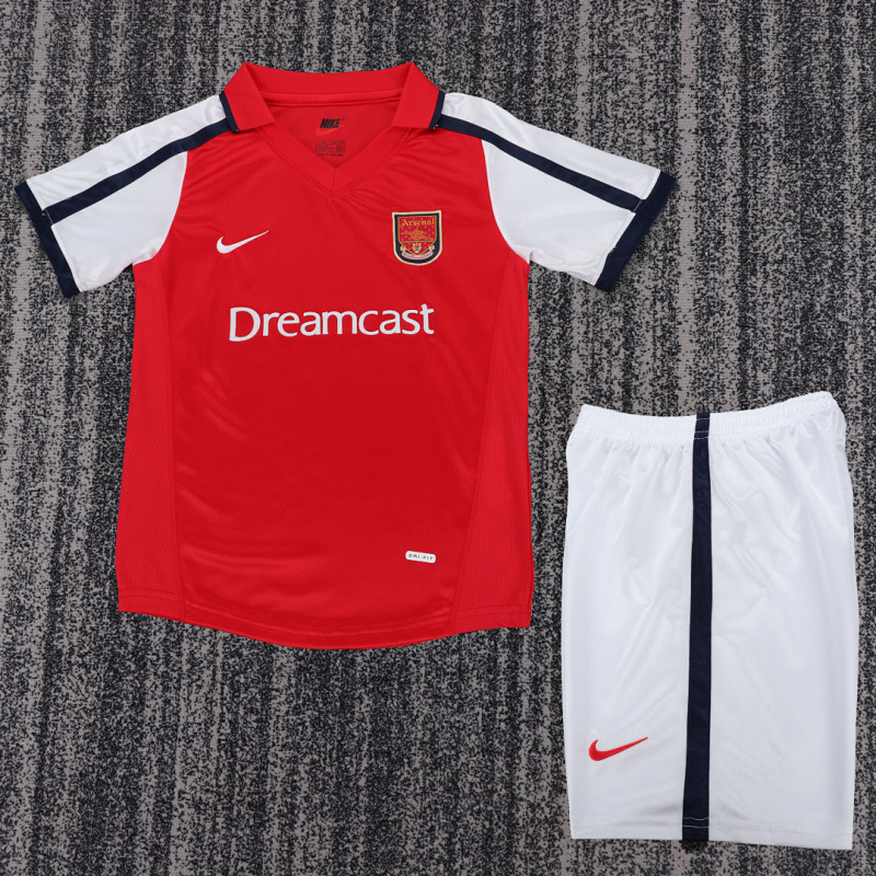 01-02 Arsenal home Kids Retro kit