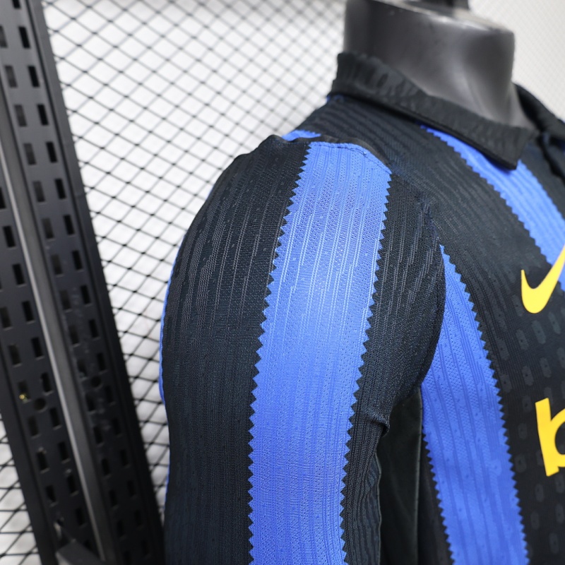 26-27 Inter Milan Long sleeves home Soccer Jerseys Player version
