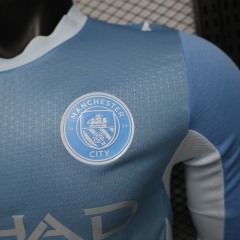 2627 season Long sleeves Manchester City F.C. home Player version