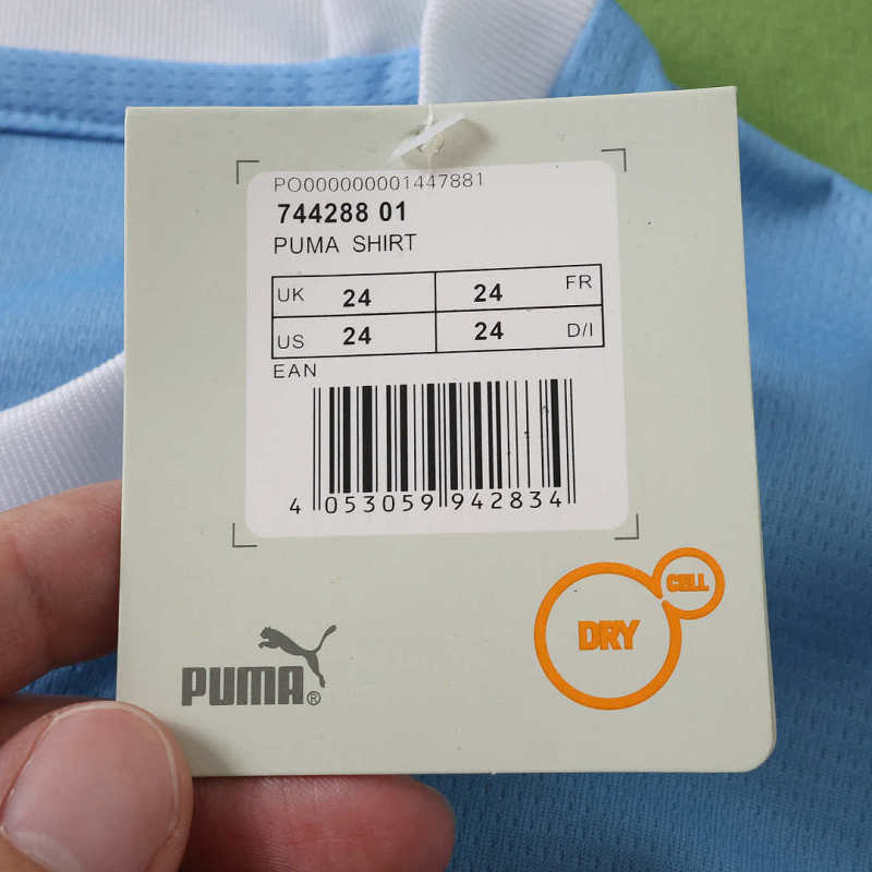 26-27 Manchester City home kids + free socks