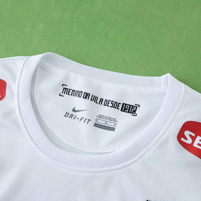 1213 season Santos FC Long sleeves home retro Fan version