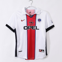 9899 season Paris Saint-Germain F.C. away retro Fan version