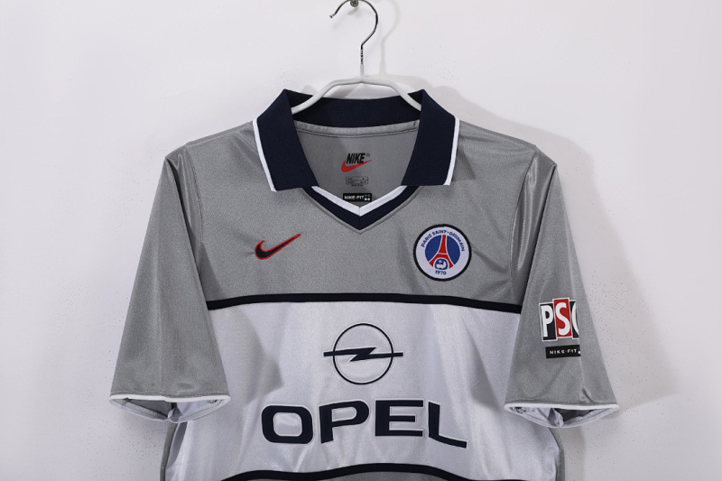 0001 season Paris Saint-Germain F.C. away retro Fan version