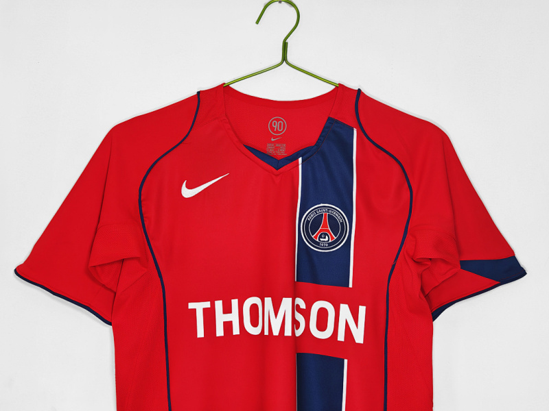 0405 season Paris Saint-Germain F.C. away retro Fan version