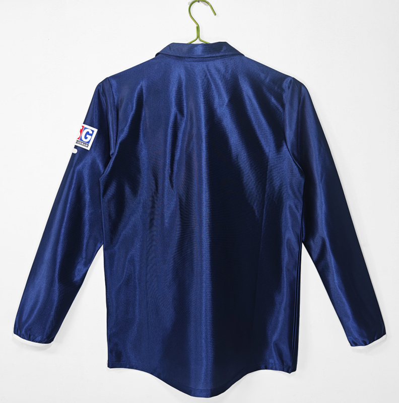 0102 Long sleeves season Paris Saint-Germain F.C. home retro Fan version