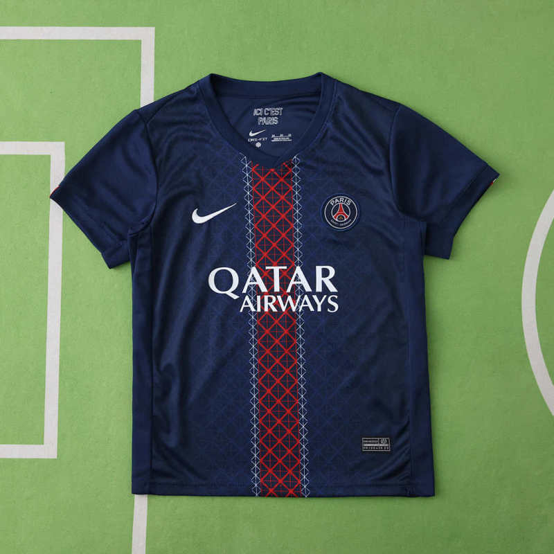 2526 season Paris Saint-Germain F.C. home Kids kit + free socks