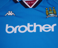 97-98 Manchester City home Kids Retro kit