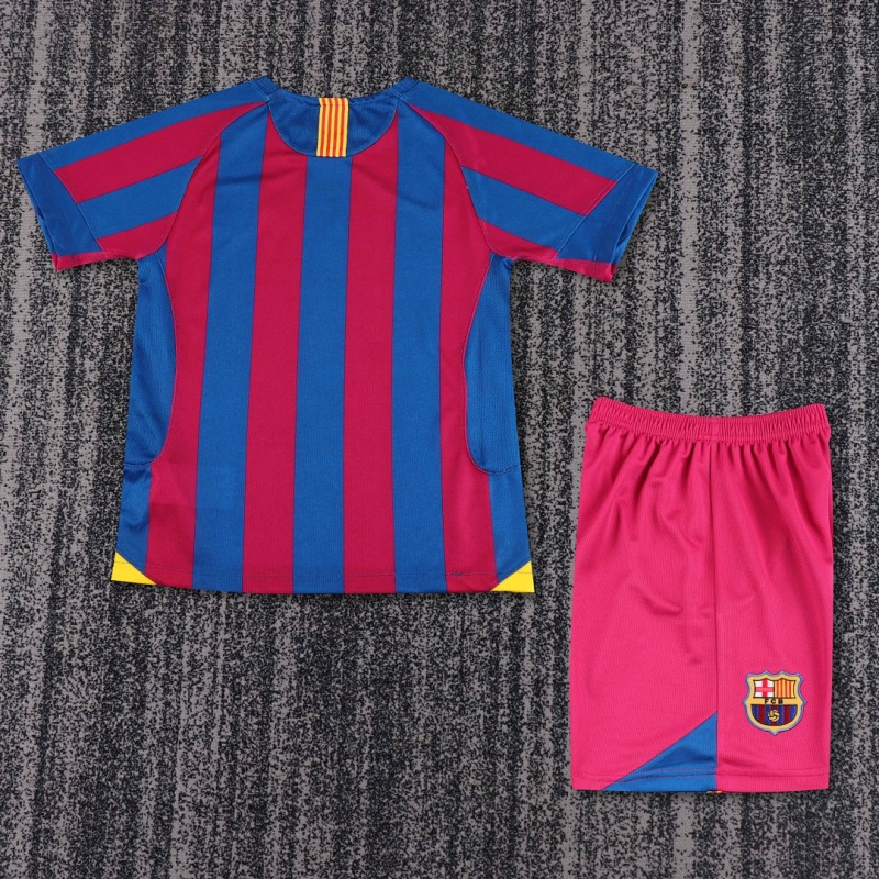0506 Barcelona home Kids Retro kit