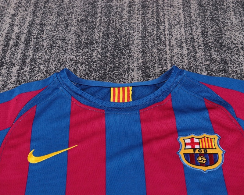 0506 Barcelona home Kids Retro kit
