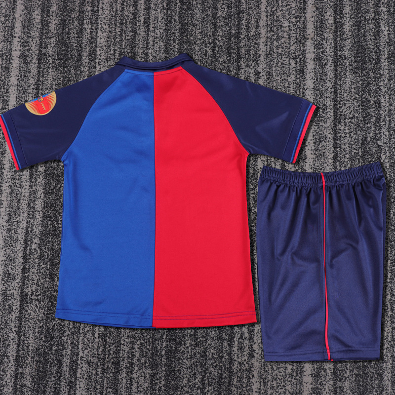 100th Barcelona home Kids Retro kit