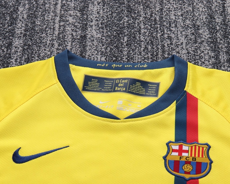 0809 Barcelona away Kids Retro kit