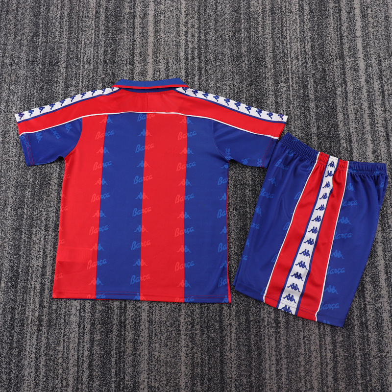 9295 Barcelona home Kids Retro kit