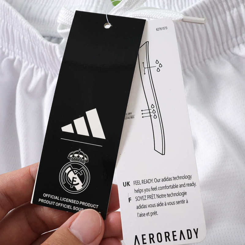 2627 season Real Madrid CF home shorts