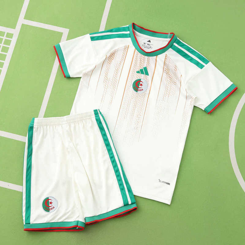 2026 FIFA World Cup Algeria home Kids kit + free socks