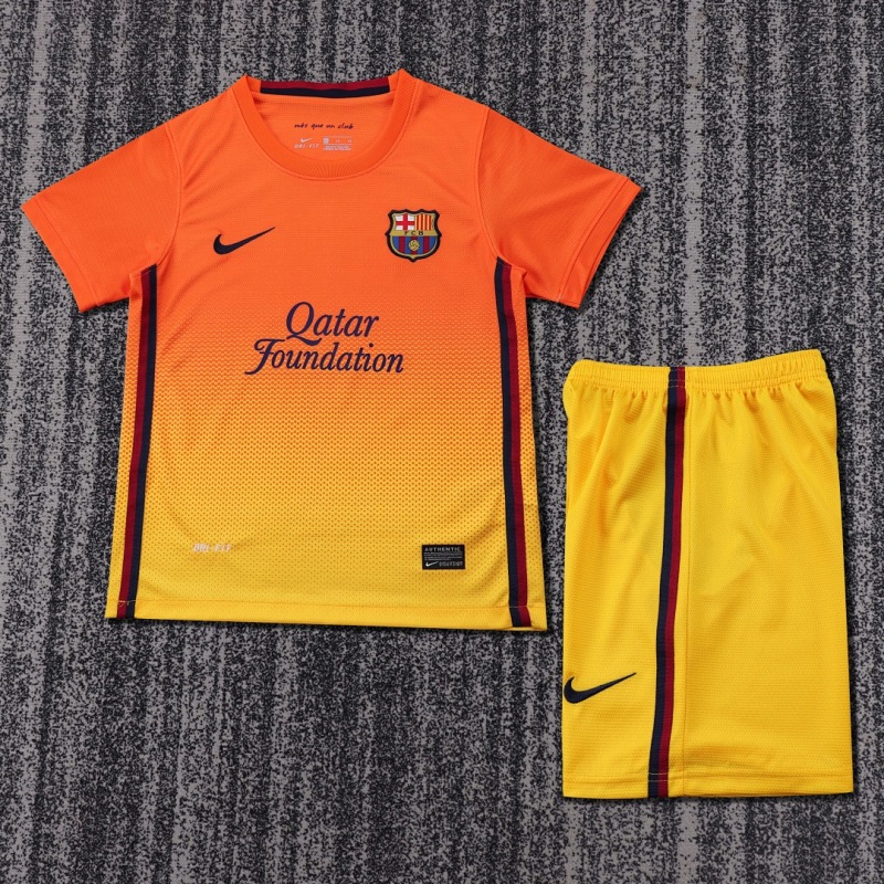 1213 Barcelona away Kids Retro kit