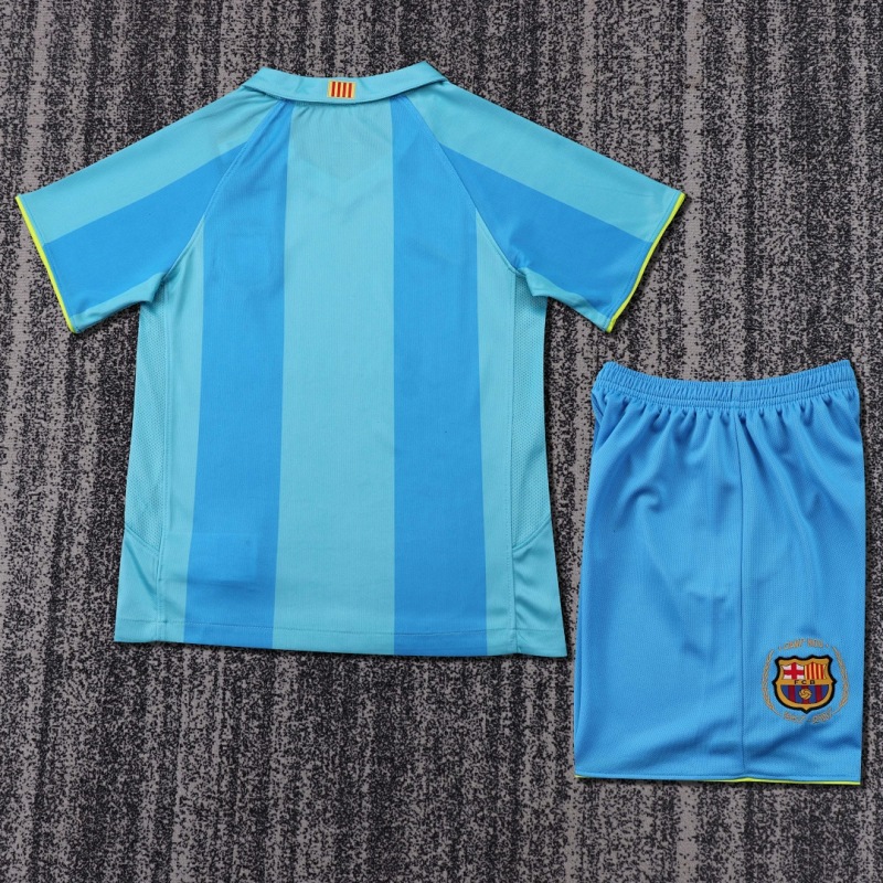 0708 Barcelona away Kids Retro kit
