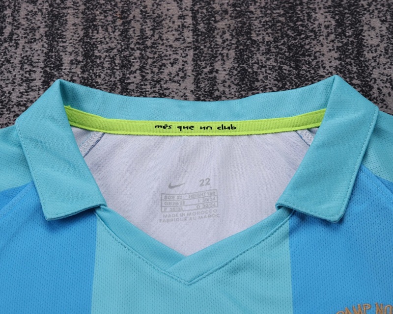 0708 Barcelona away Kids Retro kit