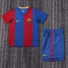 0607 Barcelona home Kids Retro kit