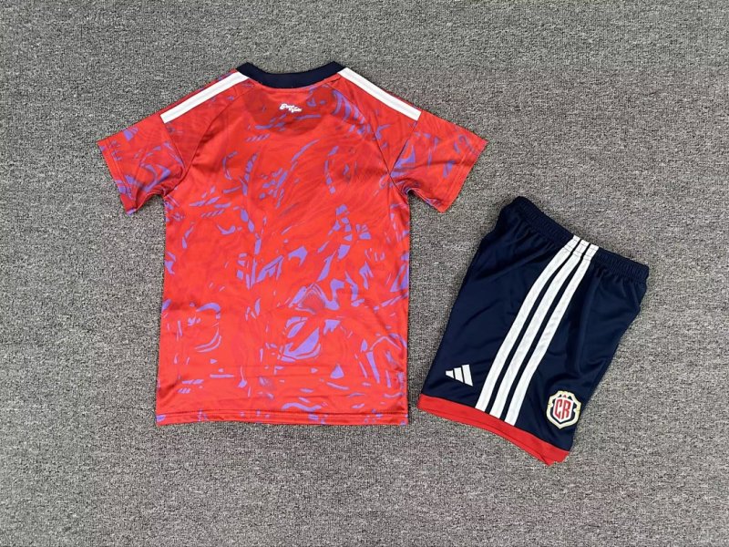 2026 FIFA World Cup Costa Rica home Kids kit + free socks