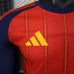 2026 FIFA World Cup Long-sleeved Spain home Player version