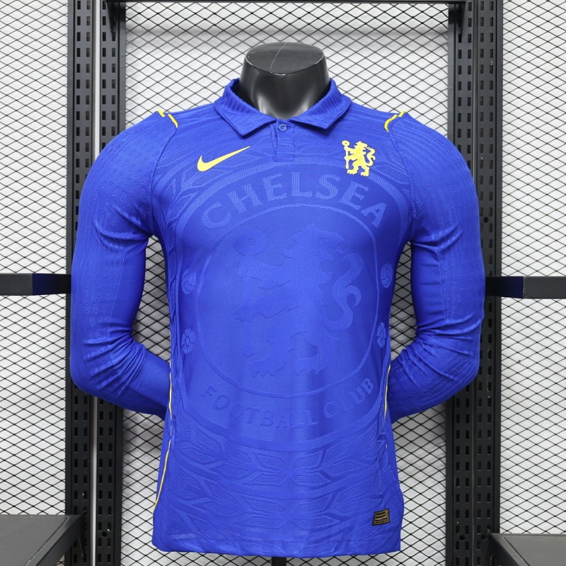 2627 home Long-sleeved Chelsea Soccer Jerseys Player version