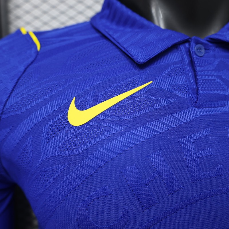 2627 home Long-sleeved Chelsea Soccer Jerseys Player version