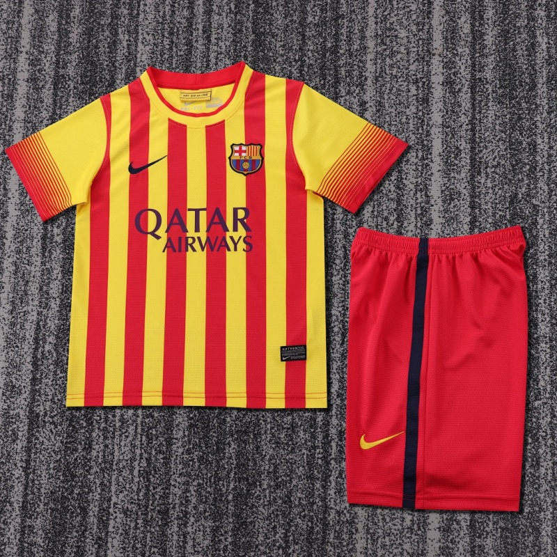 1314 Barcelona away Kids Retro kit