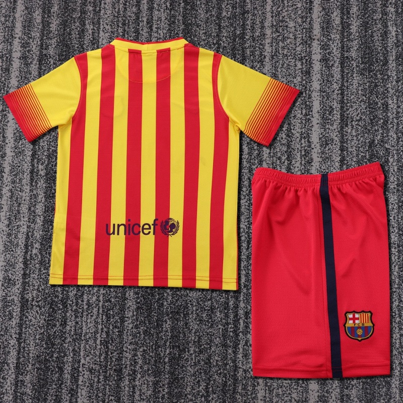1314 Barcelona away Kids Retro kit
