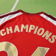 2627 season Arsenal Premier League Champions Home Shirt Fan version