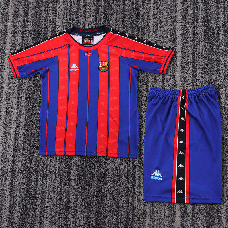 9798 Barcelona home Kids Retro kit