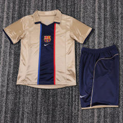 0102 Barcelona away Kids Retro kit