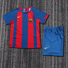 0405 Barcelona home Kids Retro kit