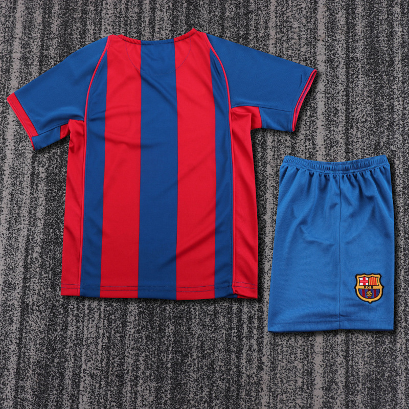 0405 Barcelona home Kids Retro kit