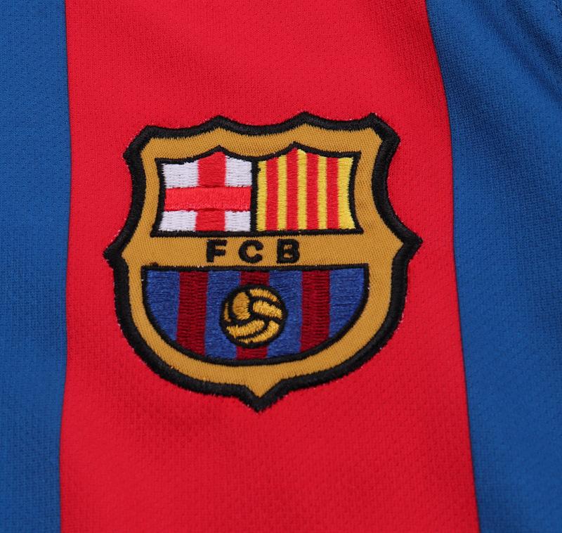 0405 Barcelona home Kids Retro kit