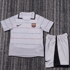 0304 Barcelona away Kids Retro kit