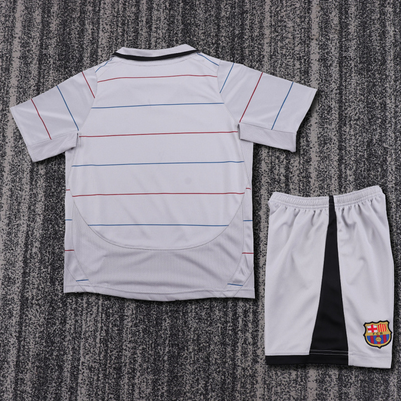 0304 Barcelona away Kids Retro kit