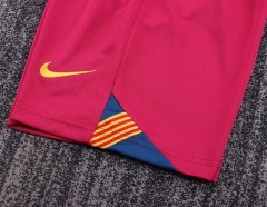 0506 Long-sleeved Barcelona home Kids Retro kit
