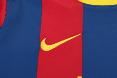 1011 Long-sleeved Barcelona home Kids Retro kit