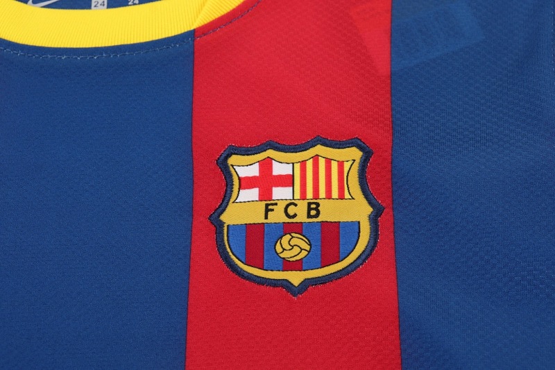 1011 Long-sleeved Barcelona home Kids Retro kit