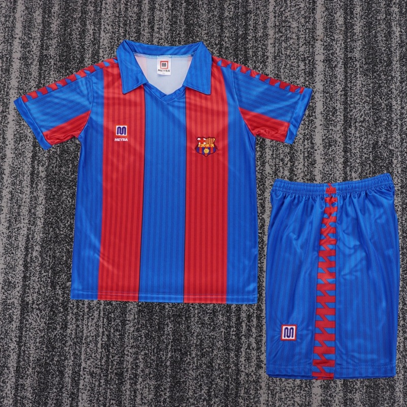 8992 Barcelona home Kids Retro kit