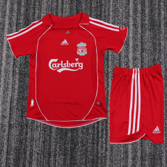 0608 season Liverpool F.C. home Kids Retro kit