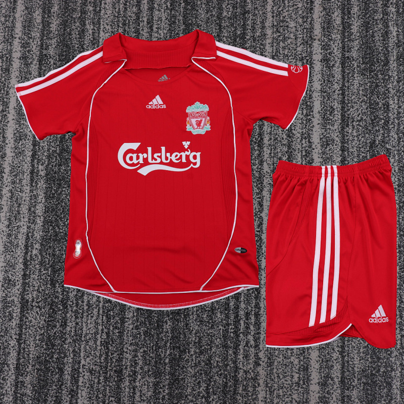 0608 season Liverpool F.C. home Kids Retro kit