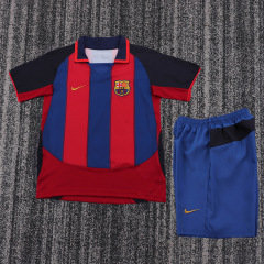 0304 Barcelona home Kids Retro kit