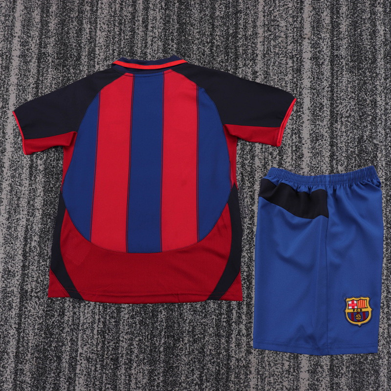 0304 Barcelona home Kids Retro kit