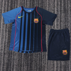 0405 Barcelona away Kids Retro kit