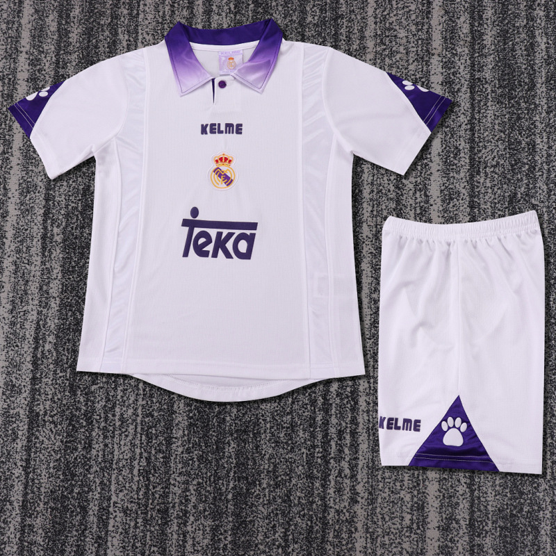 9798 Real Madrid home Kids Retro kit