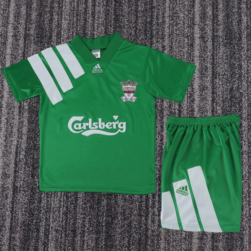 9293 season Liverpool F.C. away Kids Retro kit