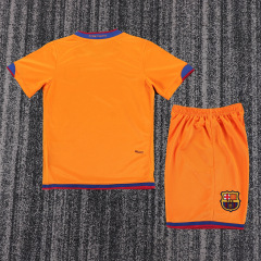 0607 Barcelona away Kids Retro kit