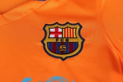 0607 Barcelona away Kids Retro kit